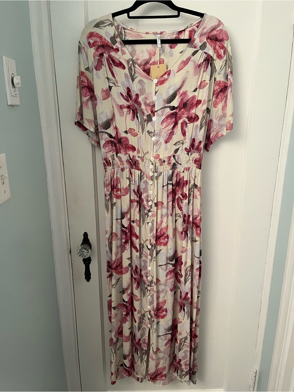 Blue Sky Primrose Maxi Dress